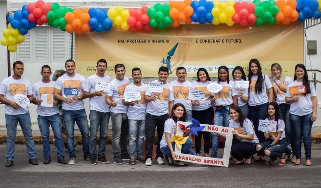 SEMUAS realiza blitz de conscientização pela erradicação do trabalho infantil em Girau do Ponciano