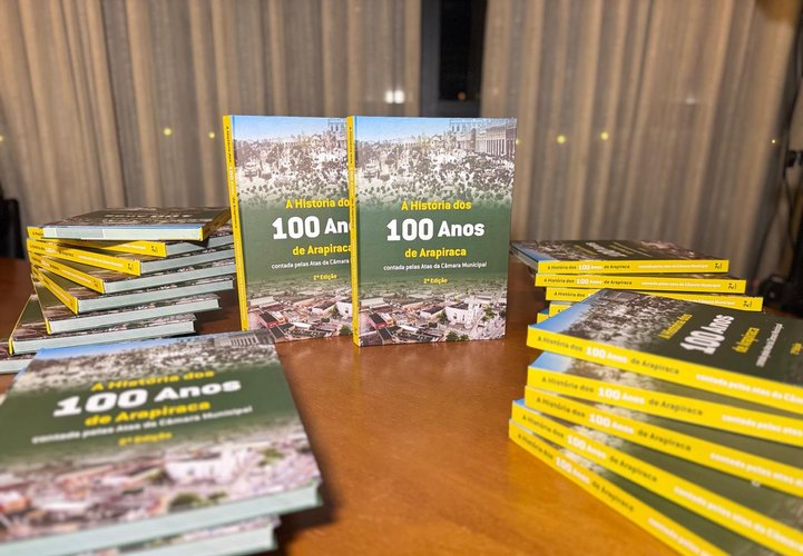 Lançamento da 2ª edição do livro sobre os 100 anos de Arapiraca