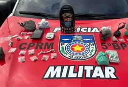 Nove pessoas são presas em ações contra o tráfico e crime organizado em Maceió