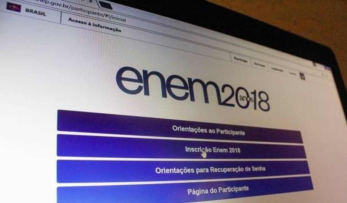 Prazo para inscrição no Enem termina hoje (18)