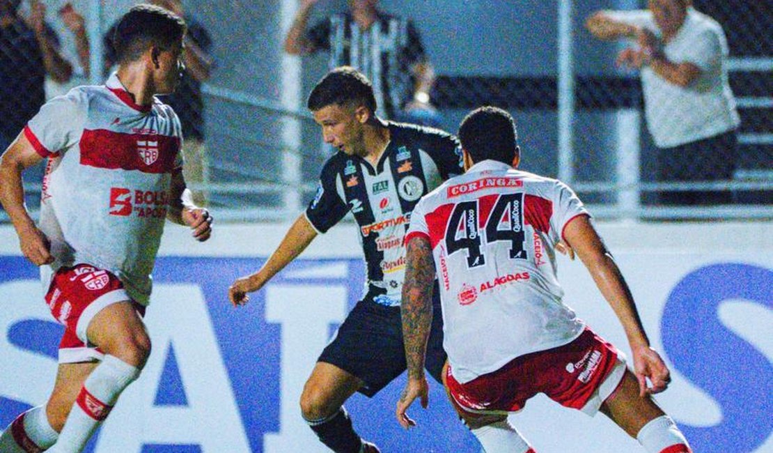 Dentro de casa, ASA vence o CRB por 2 a 0, e assume liderança na Copa do Nordeste