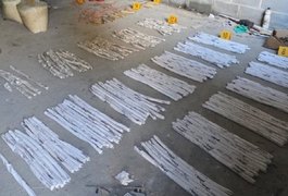 Mais de 100kg de explosivos são apreendidos em imóvel antigo em Maceió