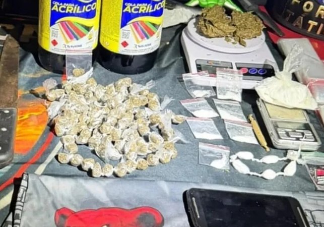 Local usado para preparo de drogas é descoberto pela PM em Maceió