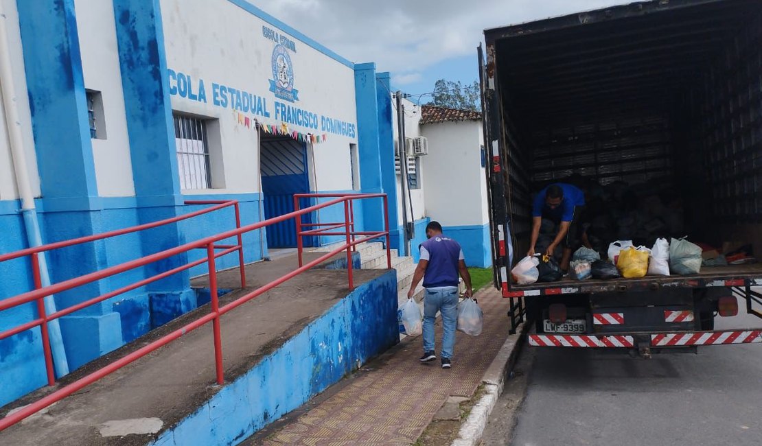 Prefeitura de Arapiraca inicia entrega de donativos paras vítimas das enchentes em AL