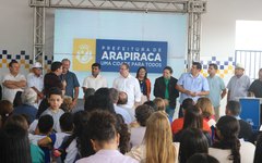 Luciano Barbosa entrega escola revitalizada e moderna na Vila Fernandes