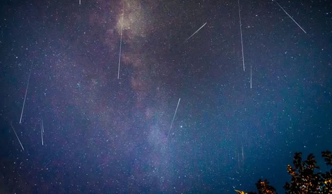 Chuva de Meteoritos atingirá a Terra nesta madrugada