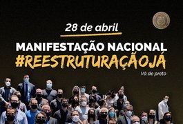 Policiais Federais realizam ato por valorização nesta quinta-feira