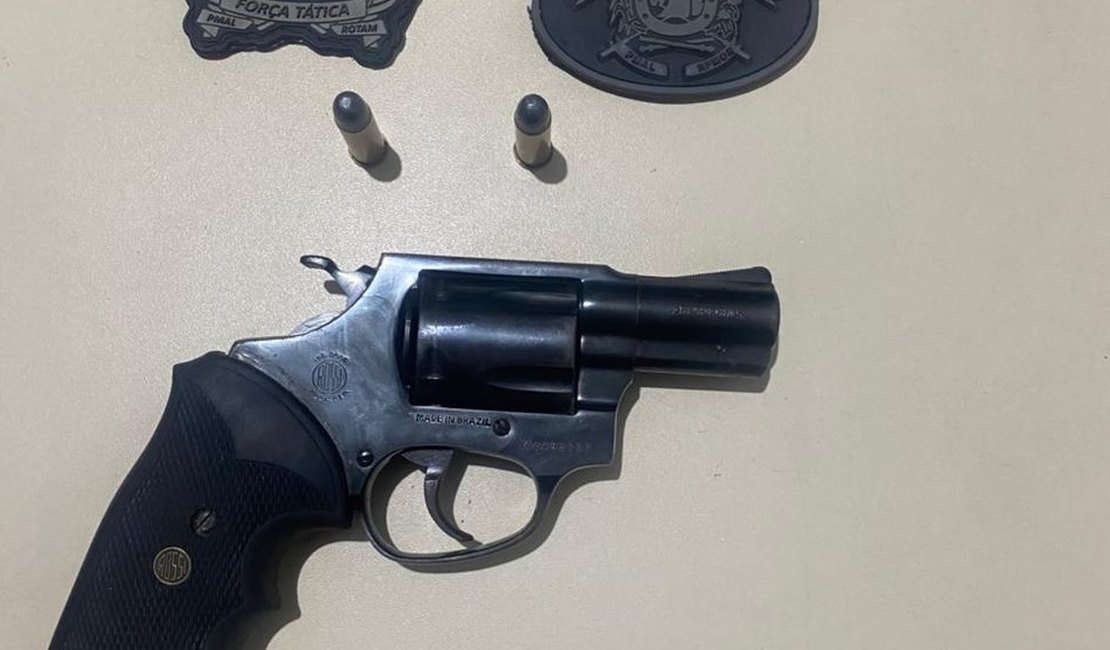 Proprietário de bar é preso com arma de fogo na zona rural de Craíbas