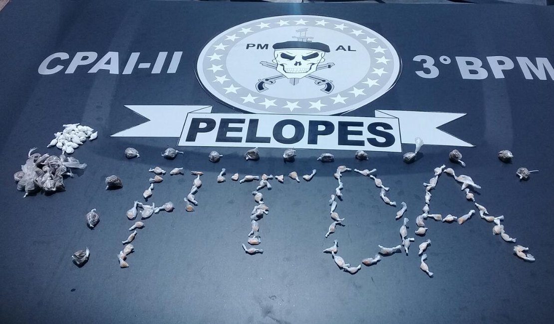 Polícia encontra droga escondida em congelador e prende mulher por tráfico em Arapiraca