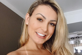 Andressa Urach diz que é criticada por se cuidar: 'Crentes e recalcadas'