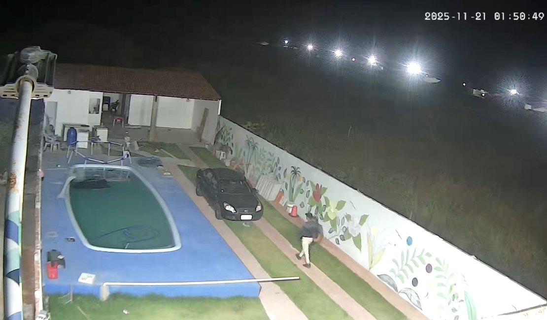 Homem é flagrado invadindo chácara durante a madrugada em Girau do Ponciano