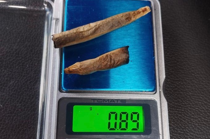 Homem é flagrado com cigarro de maconha durante ronda do Canil em Arapiraca