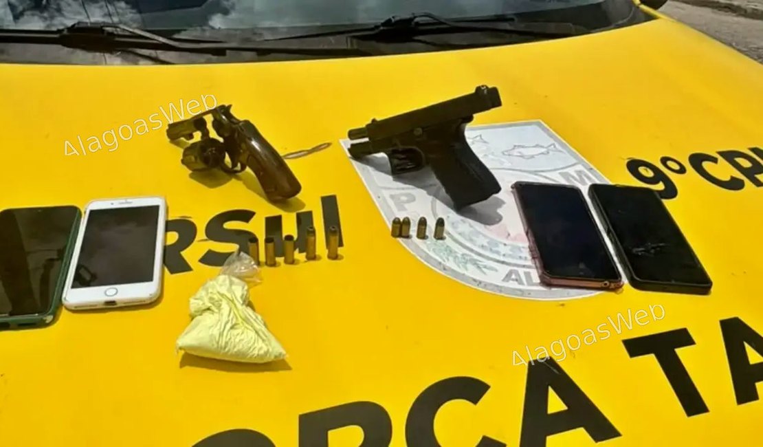 'Buda' e BB' trocam tiros com policiais em operação contra integrantes do Comando Vermelho e morrem em Coruripe