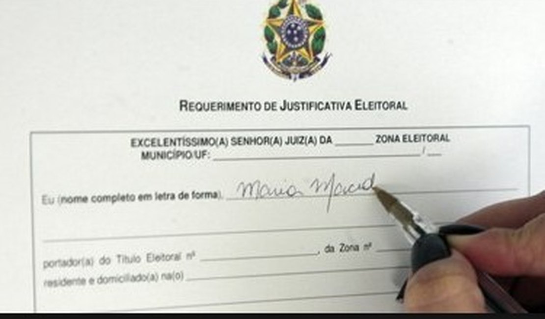 Eleitor tem até amanhã para justificar ausência no 2º turno das eleições