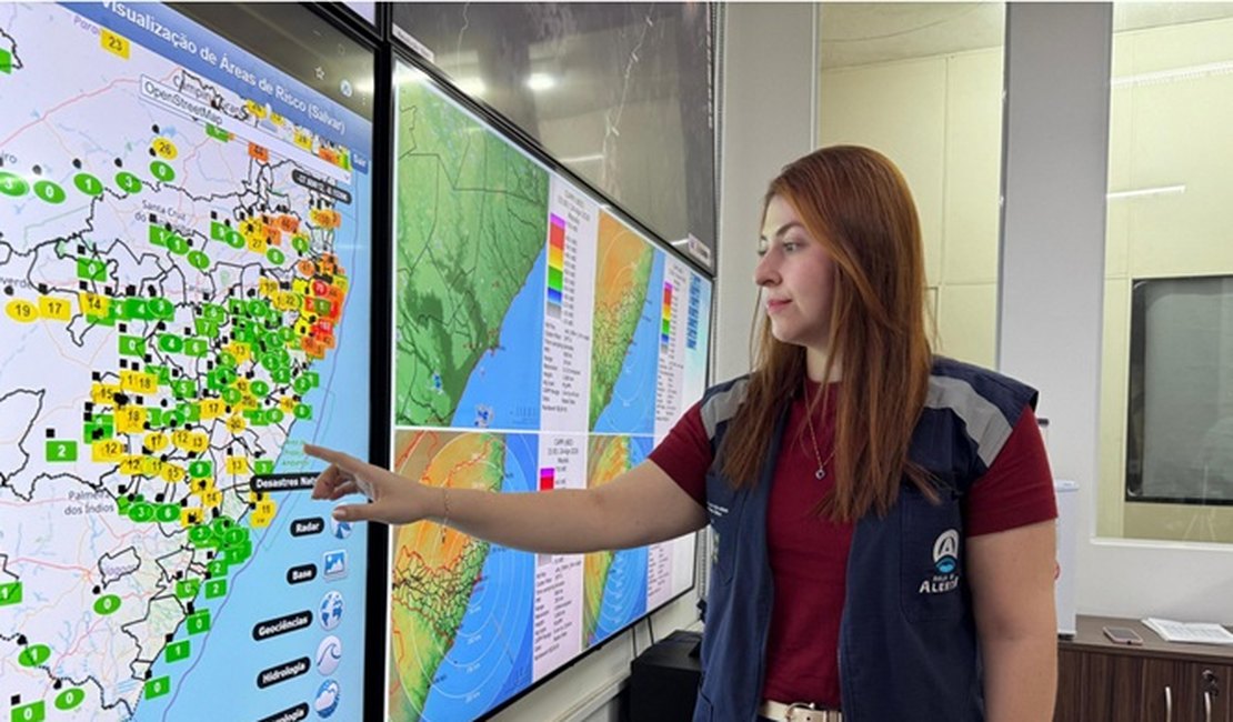 Feriado terá chuvas passageiras e variação de nuvens em Alagoas