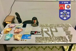 Menor é apreendido com drogas e mais de 2 mil reais em Arapiraca