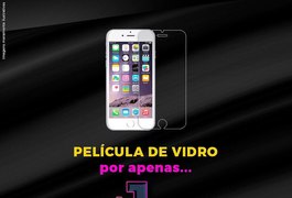 Oficina do Smartphone vende película de celular a R$ 1 durante todo o mês de novembro