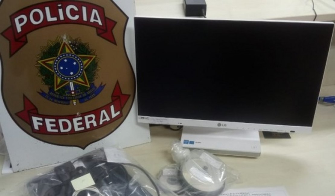 PF cumpre mandados de busca e apreensão em Alagoas contra a pornografia infantil