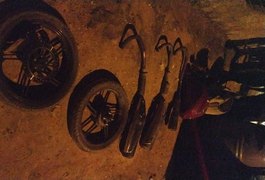 Polícia prende suspeito de receptação e localiza desmanche de moto em Arapiraca