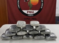 Operação Protetor Divisas apreende quase 8 kg de maconha escondidos em Mercedes-Benz na BR-316