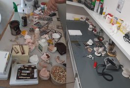 Conselho Regional de Odontologia flagra dois laboratórios de prótese atuando ilegalmente na parte alta de Maceió