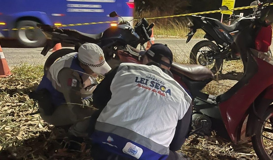 Operação Lei Seca prende dois homens em flagrante por adulteração de motocicletas