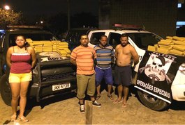 Operação conjunta apreende cerca de 130 kg de maconha em Arapiraca