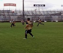 Elenco alvinegro se prepara para jogo contra o Cuiabá