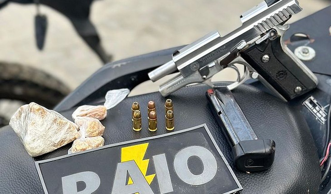 PM de Alagoas apreende 21 armas de fogo e 4kg de drogas