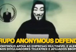 Anonymous apoia as empresas multinível e Alerta aos Divulgadores TelexFREE e Afiliados BBOM