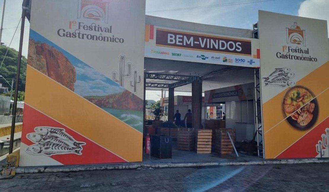 Com incentivo da Setur, Piranhas sedia o maior circuito gastronômico do Brasil