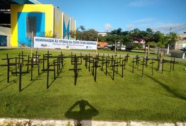 OAB Arapiraca participa de ato conjunto em homenagem às vítimas da Covid