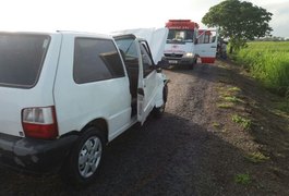 Colisão deixa feridos na BR-424, em Marechal Deodoro, Alagoas