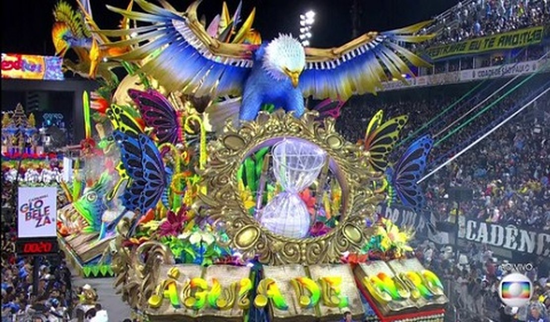 Águia de Ouro é a grande campeã do Carnaval de SP