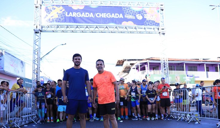 São Sebastião reúne corredores para celebrar 66 anos com a ﻿corrida da Emancipação