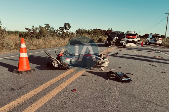 Motociclista morre após colidir de frente com carro na AL-115, na zona rural de São Sebastião