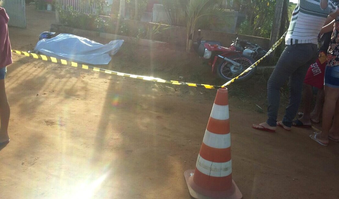 Acidente com moto deixa vítima fatal em Arapiraca