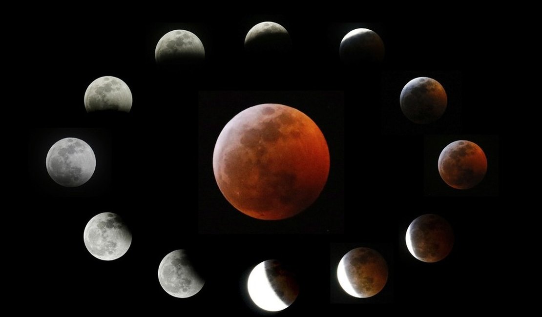 Eclipse lunar total criará Lua de Sangue em 15 de maio