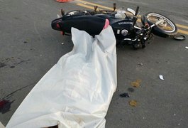 Motocicleta colide com animal na pista e homem morre, em Girau do Ponciano