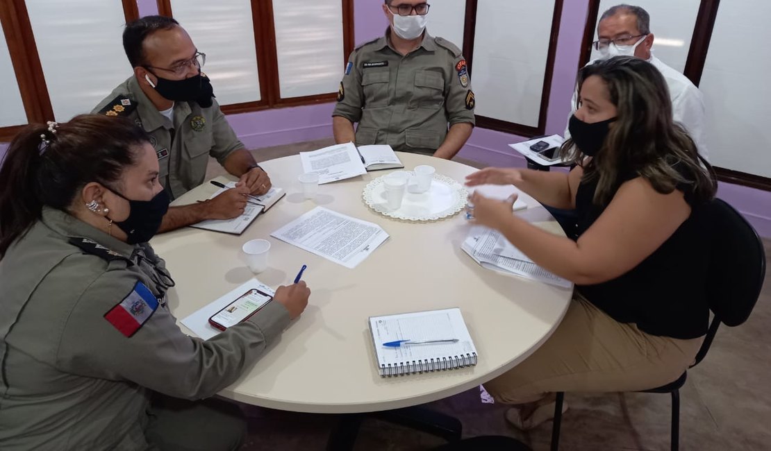 Polícia Militar articula termo de cooperação com a SEMUDH