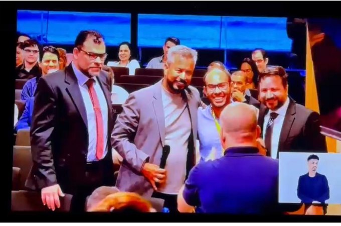 Rogério Siqueira representa o ASA em evento com ministro do Tribunal Superior do Trabalho