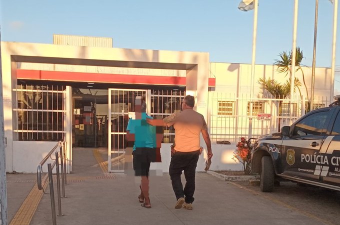 Em Teotônio Vilela, Polícia Civil prende idoso acusado de estuprar neta de 9 anos