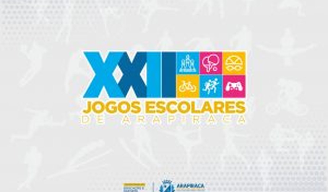 Pré-inscrições para os Jogos Escolares de Arapiraca estão abertas