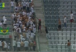 Briga entre torcidas marca vitória do Atlético-MG sob o Athletico-PR, em Curitiba