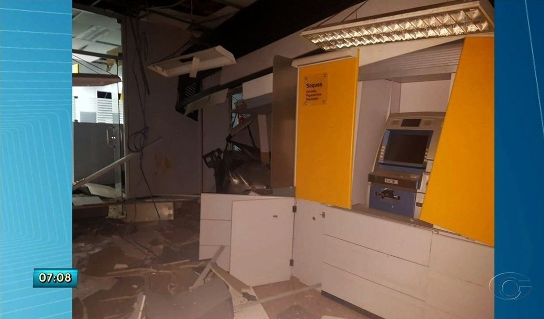 Banco do Brasil é alvo de bandidos em Coruripe