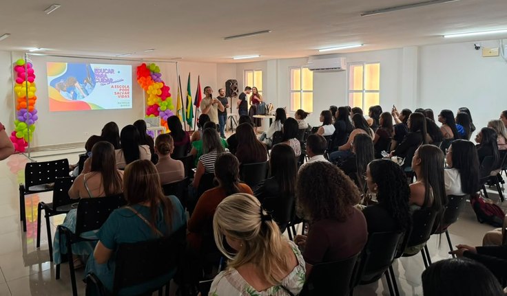 Secretaria Municipal de Educação de Traipu promove formação sobre inclusão, TEA e enfrentamento à violência contra a mulher