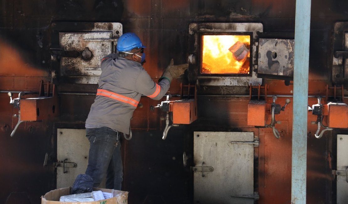 Cerca de 70 quilos de maconha, crack e cocaína são incinerados em município alagoano