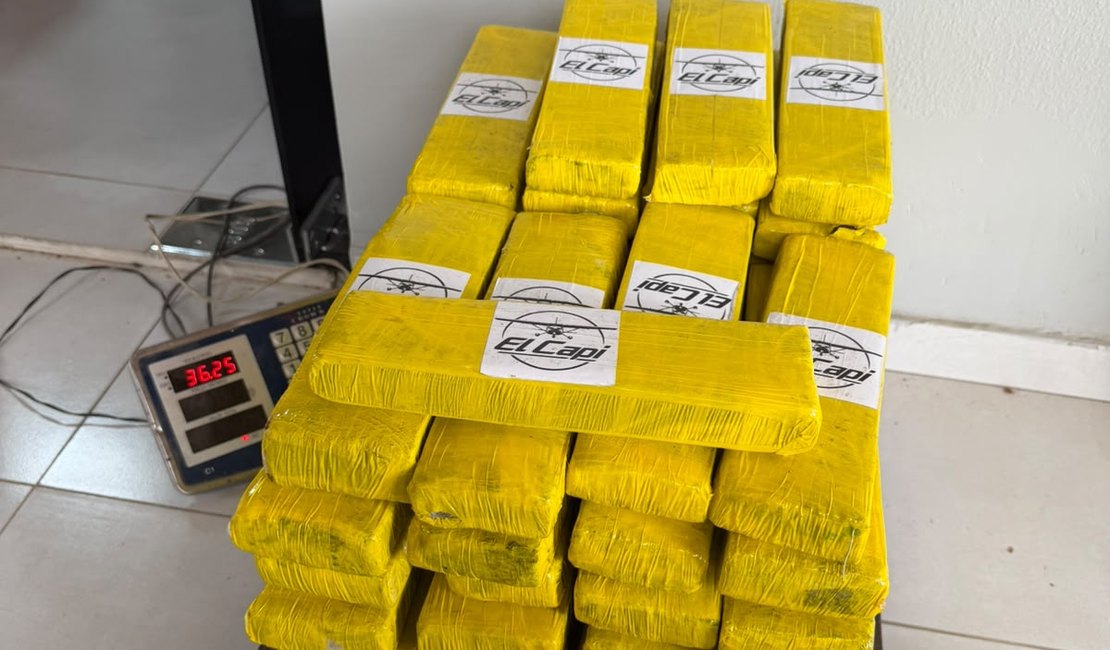 Operação integrada apreende 60 kg de drogas e mil cigarros eletrônicos em Arapiraca