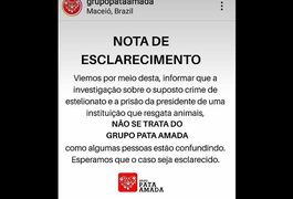 ONG Pata Amada esclarece que não tem relação com fraude descoberta pela polícia
