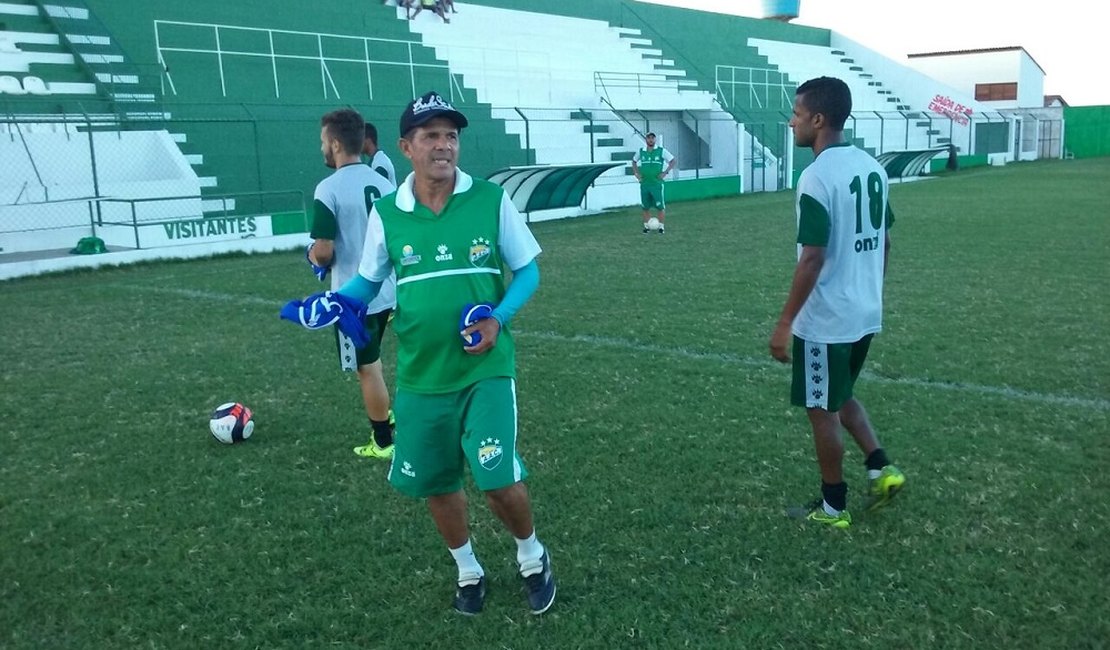 Sob novo comando Coruripe precisa encerrar o jejum de vitórias no quadrangular